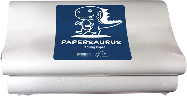 Newsprint Packing Paper - 7.5 Lbs, 240 Sheets - Perfect for Moving, Packing, and