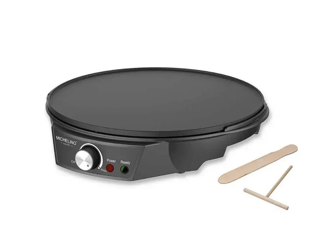 CREPES MAKER CREPE Platte 30cm Pfannkuchen Wrap Omelette Waffeln 1200W ...