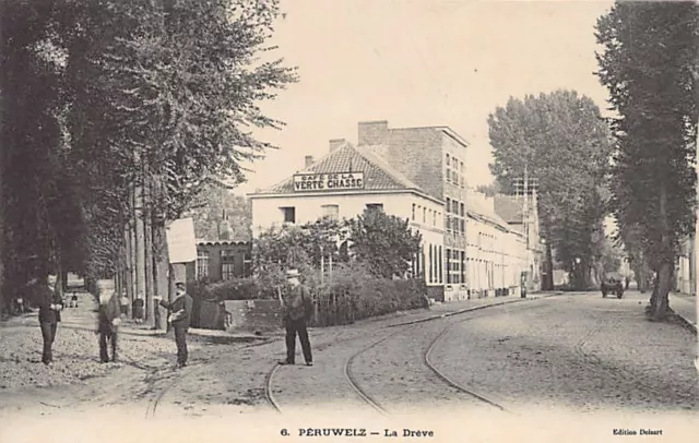 Belgique - PÉRUWELZ (Hainaut) La Drève - Café de la Verte Chasse - Ed. Delsart