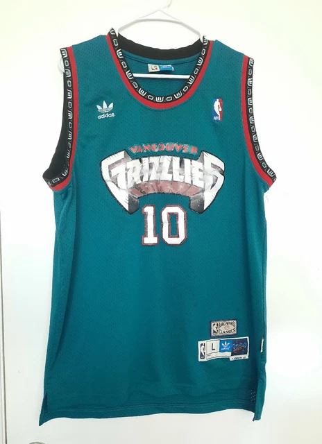 vancouver grizzlies adidas jersey