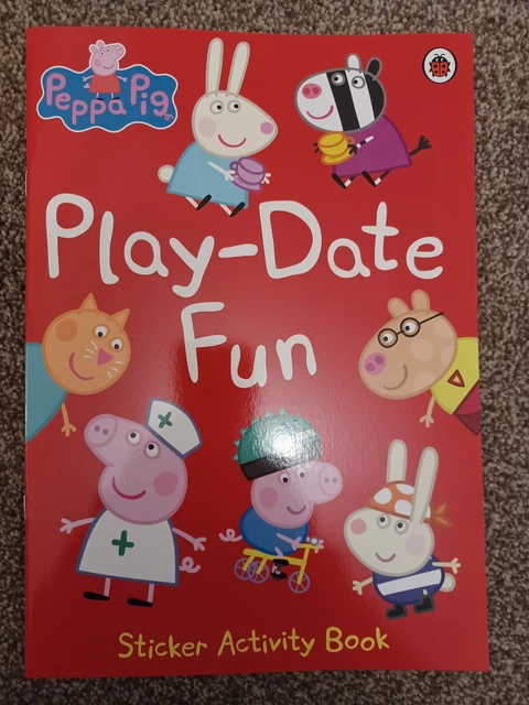 PEPPA PIG STICKER Activity Book Play Date Fun Book Brand New RRP 4 99 