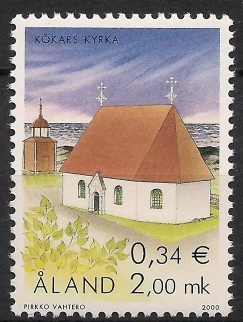 Aland 2000 Kokar Chiesa Edificio Architettura Religione 1V Mnh