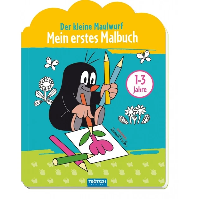Der kleine Maulwurf meine erstes Malbuch