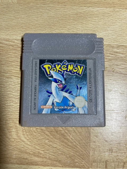 jeux game boy color pokemon version argent dispo sur ref 431