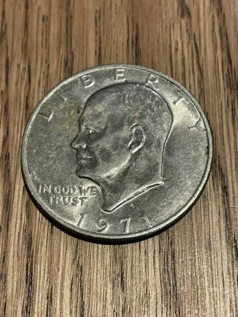 1971 One Dollar Eisenhower