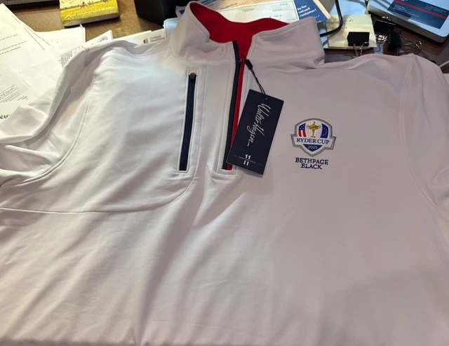 Casquette Performance Walter Hagen Ryder Cup 2025 Bethpage – Noire, Ajustable – Neuve