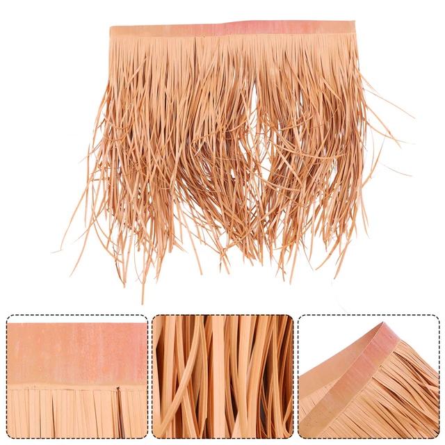 Luau Straw Skirt Luau Table Skirt Hawaiian Hula Wreath Decor Dress 12
