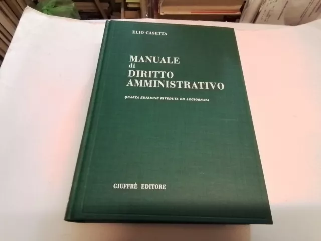 Manuale di diritto amministrativo Elio Casetta 2003, 14mr24