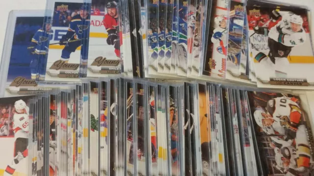 2015-16 Upper Deck Series 1 UD Canvas Base C1-90, YG C91-120 You Pick UPick Lot