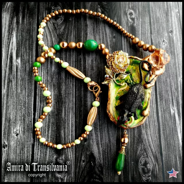 jewelry art deco nouveau necklace retro style pendant woman charm luxury jewels