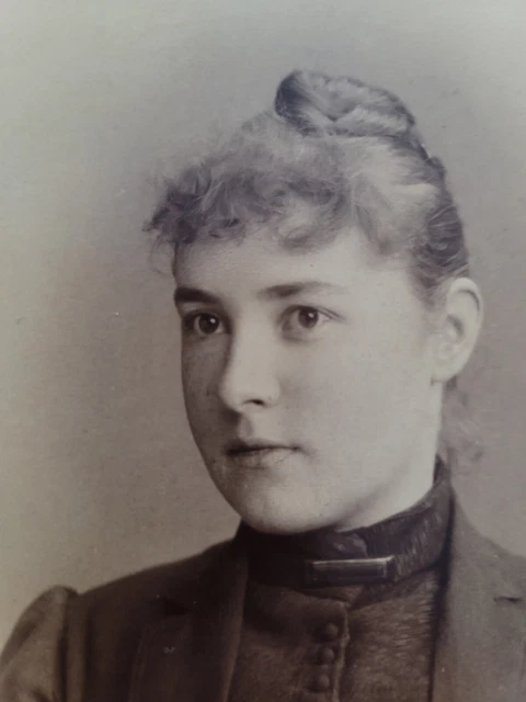 1886 PRINZESSIN ELISE HohenloheLangenburg Karte