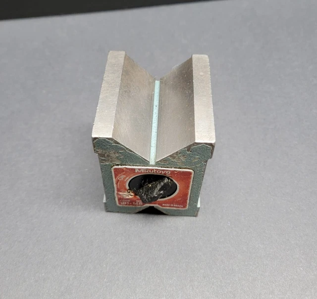 MITUTOYO VBLOCK 181146 2" Dia. Machinist Grinding Milling
