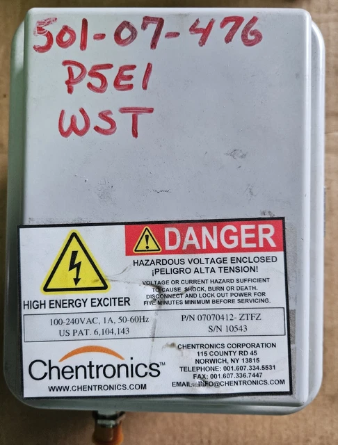 Chentronics 07070412-Ztfz High Energy Exciter 07070405
