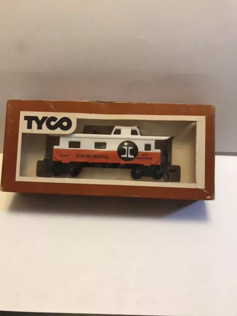 Vintage HO Scale Tyco Illinois Central Gulf 2013 Caboose Car NOS