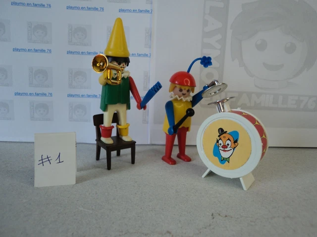 PLAYMOBIL 3513 CIRQUE jongleurs et clown avec boîte d'origine EUR 40,00