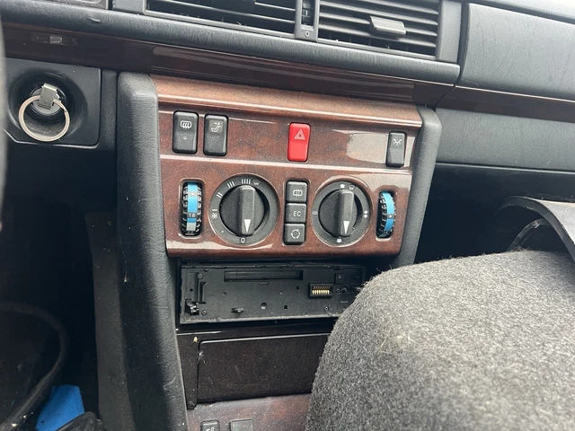 SCHALTKULISSE ECHTES WURZELHOLZ MERCEDES W124 W201 *3 NEU