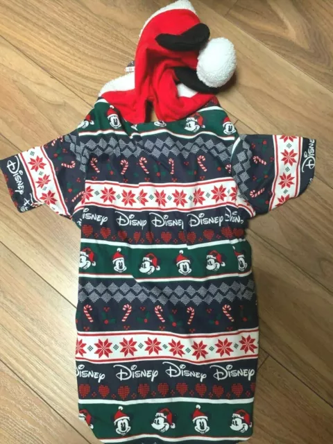 BNWT Primark Christmas Disney Mickey Mouse Family Pet Outfit, Small