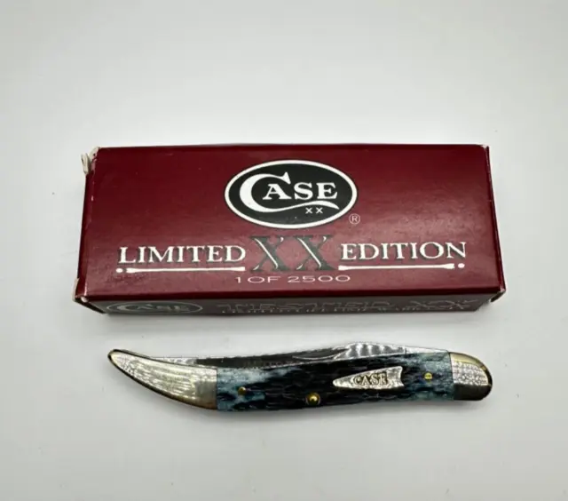 Case XX Limited Edition Mediterranean Blue Texas Toothpick Knife Series XIII