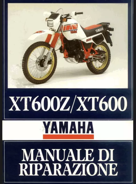 Manuale d'officina / Di Riparazione Yamaha Xt 600 -Xt 600z  PDF