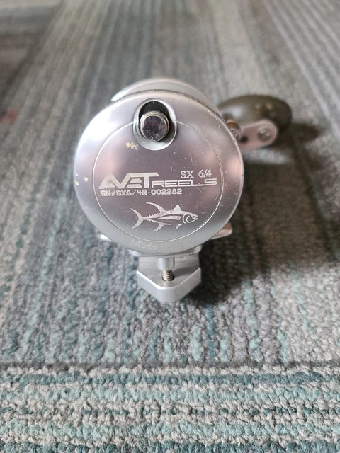 Avet SX 6/4 Reels Silver SX6/4R