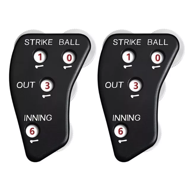 2Pcs Baseball Umpire 4 Baseball Indicator Umpire Counter