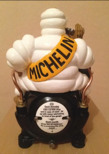 Michelin Man 1920 Bibendum Compressor REAR CRANK LID COVER FRENCH OR ENGLISH
