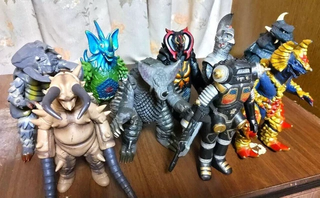 Bandai Ultraman Ultra Kaiju Series Sofubi Lot 9 Soft Vinyl Figure Sofvi Zetton