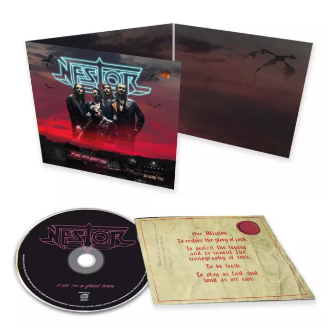 NESTOR – Kids in a Ghost Town (DIGIPAK + BONUS TR.*SWE HARD ROCK / AOR)