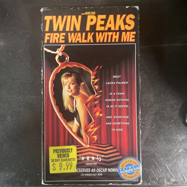 TWIN PEAKS: FIRE Walk With Me VHS £16.27 - PicClick UK