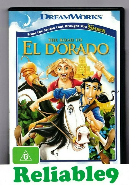 THE ROAD TO El Dorado Widescreen DVD+Bonus material Region4- 2008