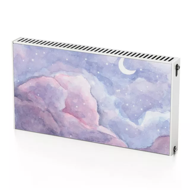 Removal Radiator Magnet Cover Screen Decorative Skin Mat Moon Stars