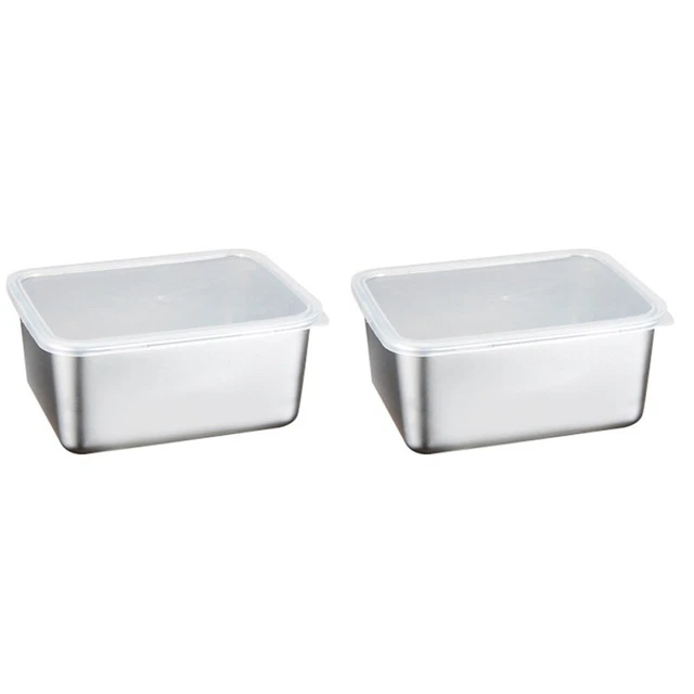 2 PCS Praktischer Mittagshalter Behälter Deckel Ei Kleinkind Snack