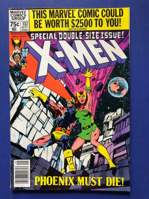 Uncanny X-Men # 137 (1980)  Death of DARK PHOENIX Saga Double-Sized VF