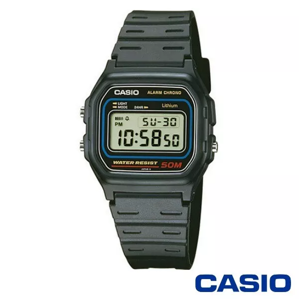 Casio alarm chrono sales water resist 50m
