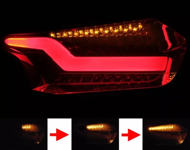 Voll LED Lightbar Design Rückleuchten für Ford Focus MK4 3/5 Türer