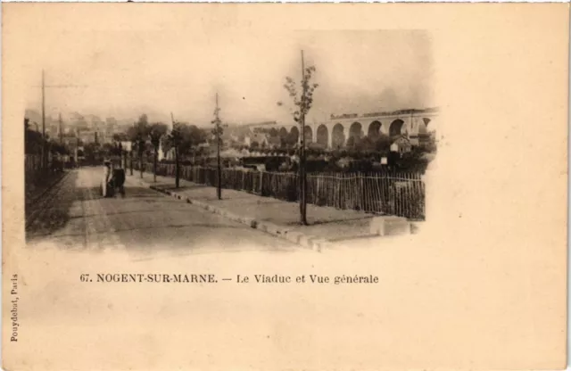 CPA Nogent Le Viaduc et Vue generale FRANCE (1339163)