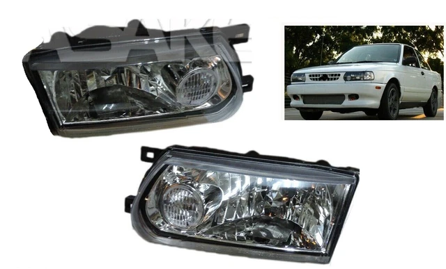 New Headlights Lamp Light For Nissan B13 Sentra 1991 1992 1993 1994 LHD - Clear