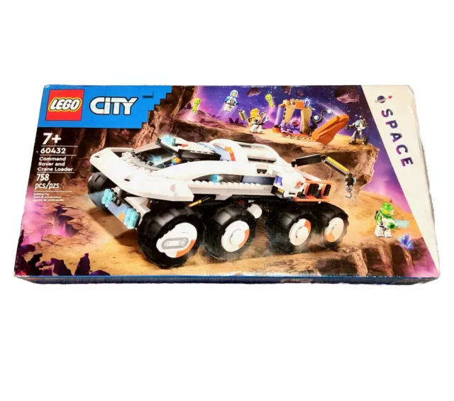 LEGO City Space (60432) Command Rover and Crane Loader SHIPS FAST