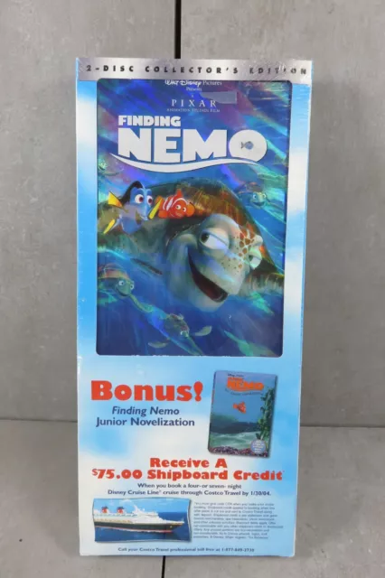 DVD: New: Finding Nemo: 2 Disc Collection Long Box