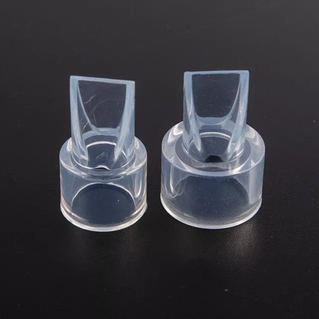 2x Pieza de bomba de mama de protección contra reflujo para bebé de silicona (