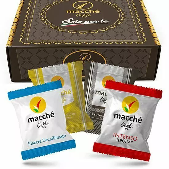 20 Capsule Assaggi Prova Degustazione Macche' Caffe' Compatibili Esse Essse