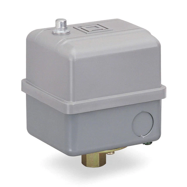 SQUARE D 9013GSG2J20X Pressure Switch,Diaphrgm,1/4"FNPS,Stndrd