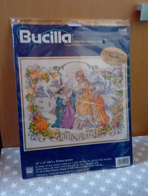 Bucilla Cinderella Cross Stitch Kit 41969
