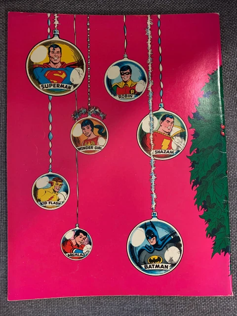 Limited Collectors' Edition Christmas with Super-Heroes #C-34 1975 Treasury 2