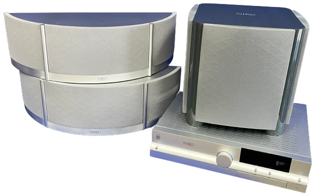 Niro/Nakamichi Two 6.1, Home Theater Syst-Receiver-LCR Frt/Back & Sub-Rep Sample Niro/Nakamichi Two 6.1, Home Theater Syst-Receiver-LCR Frt/Back & Sub-Rep Sample