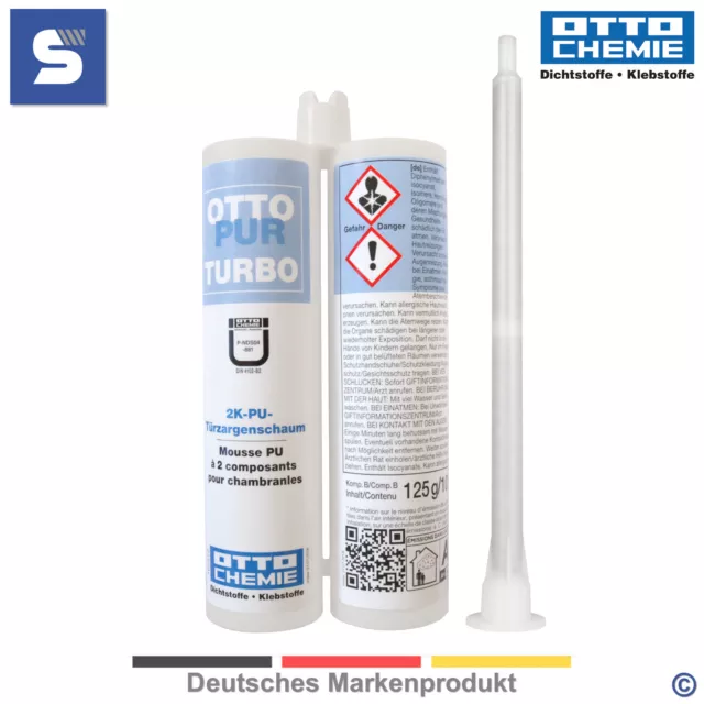 OTTOPUR Turbo Zargenschaum 210ml 2K-PU Montageschaum Türschaum | OTTO Chemie