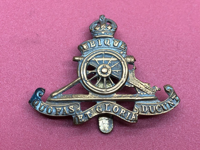 ORIGINAL WW2 BRITISH Army Royal Artillery Regiment Beret / Small Cap ...