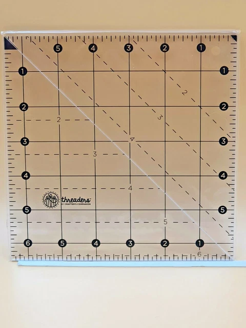 roscadores giratorios corte split tapete para acolchado 7x7 pulgadas Nuevo