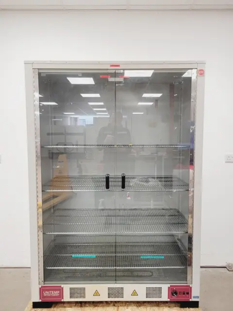 LTE Unitemp 1000 Litre Drying Cabinet w/ 4 x Shelves Lab Spares or Repairs