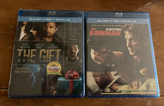 BRAND NEW SEALED BluRay Collection 2 Titles Movies Television The Gift, Gunman